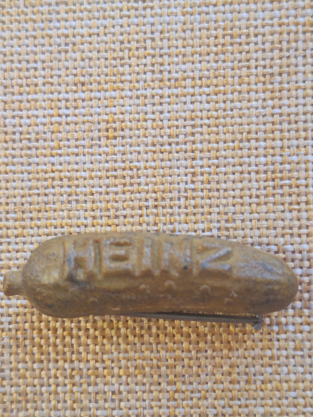 1933 Chicago World Fair Pickle Pin